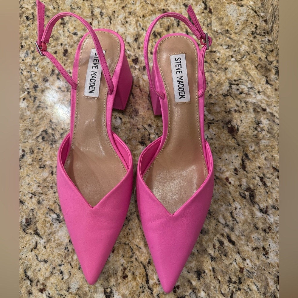 Steve Madden Vibrant Pink Heels
